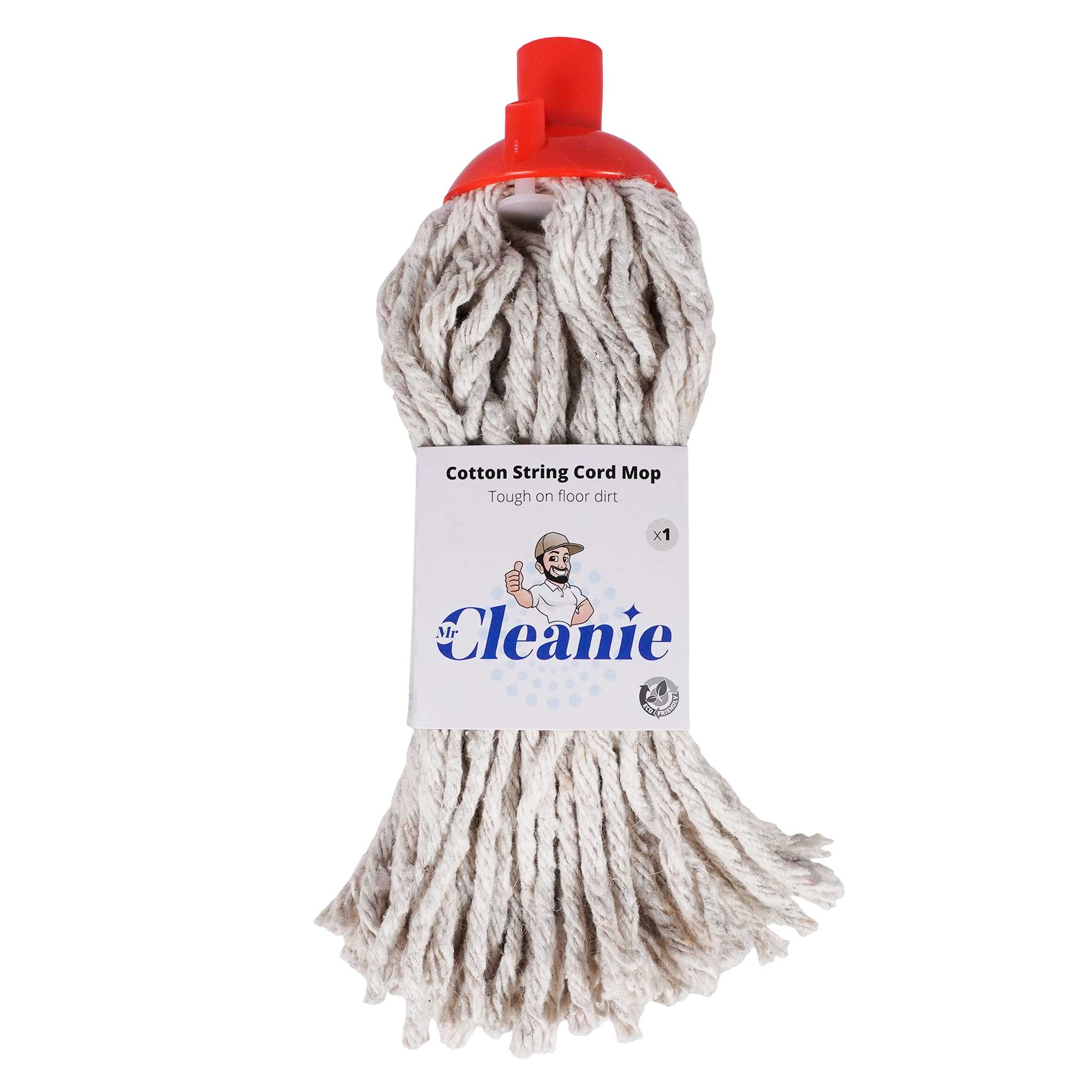 Mr Cleanie Cotton String Cord Floor Mop Replacement Head for Household Cleaning Kitchen Bathroom